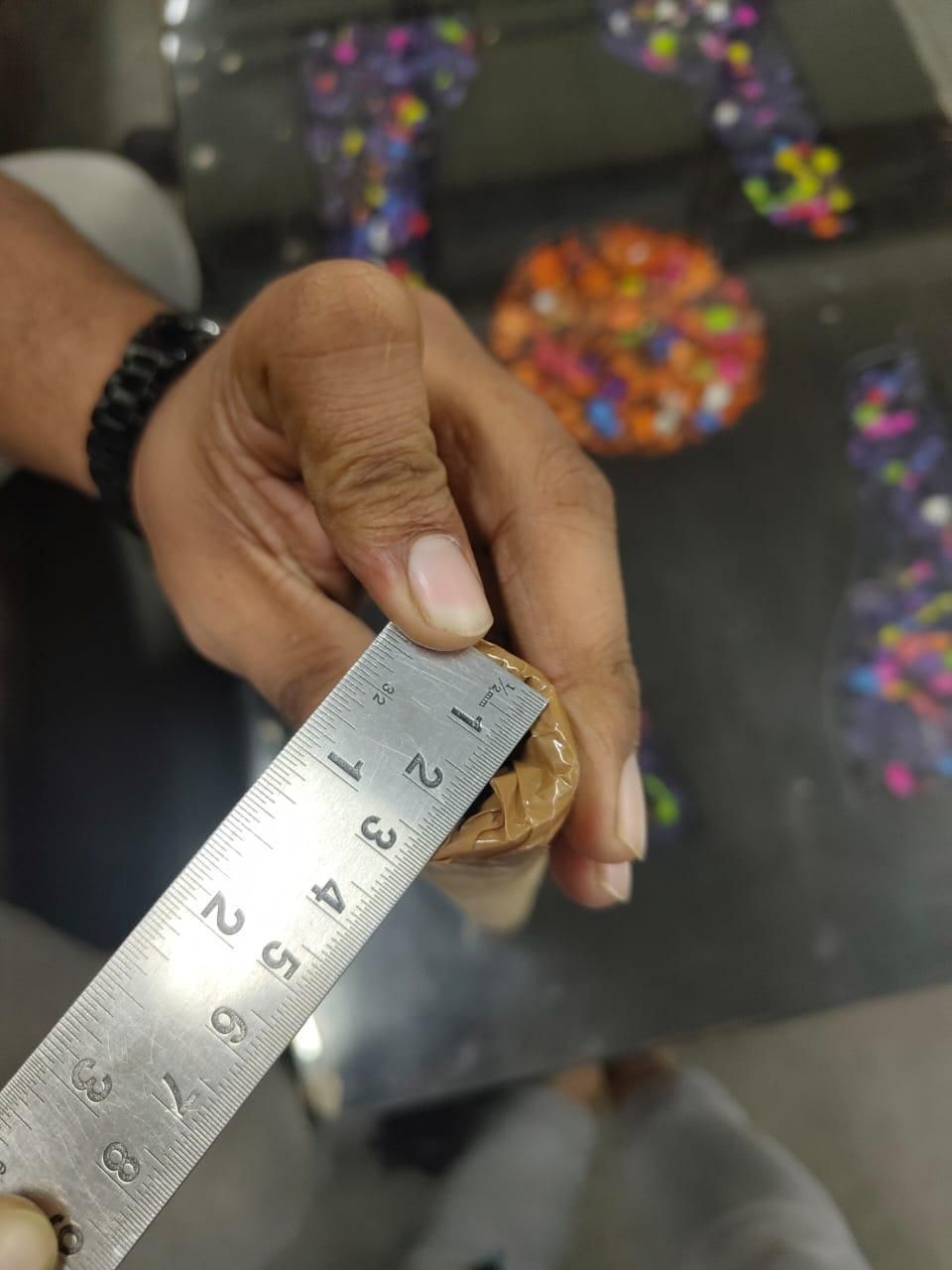 Diwali Rangoli Stickers Flower Pan